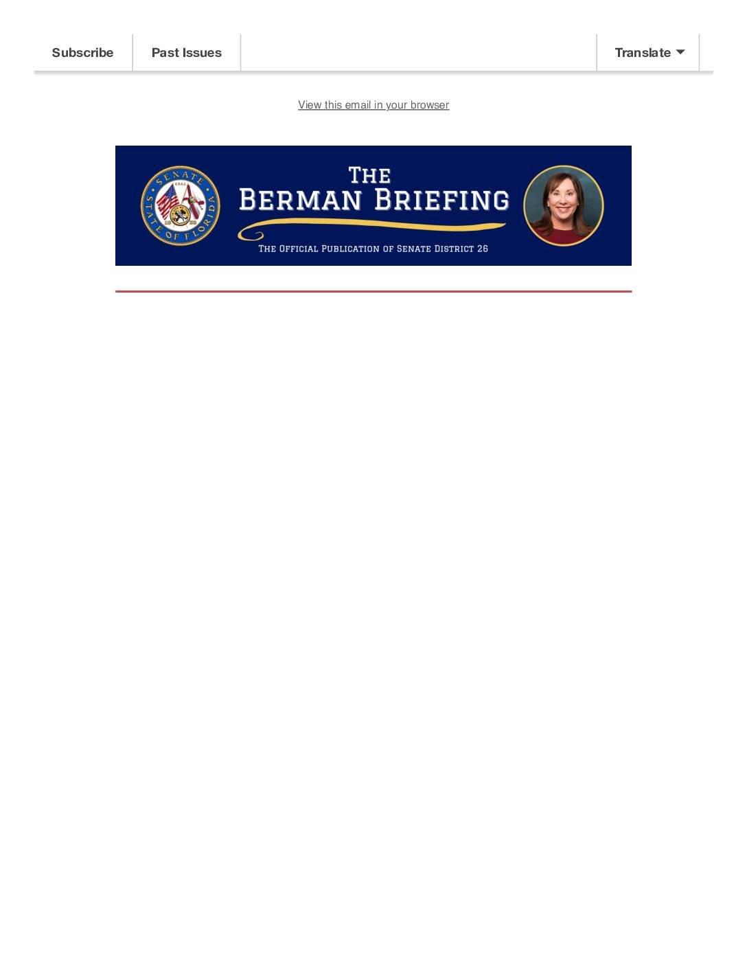 The Berman Briefing Legislative Session Recap